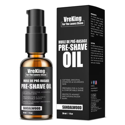 SmoothShave Sandalwood Pre-Shave Oil 30ml