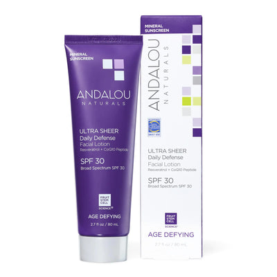 Andalou Sheer SPF 30 Advanced Anti-Aging Face Lotion