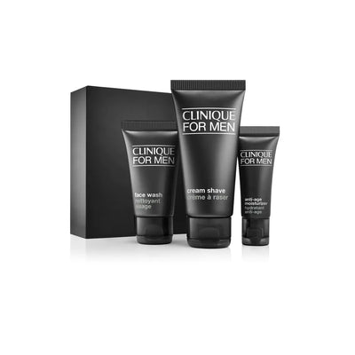 Men's Daily Age Defense Kit | Cleanser, Shave Cream & Moisturizer