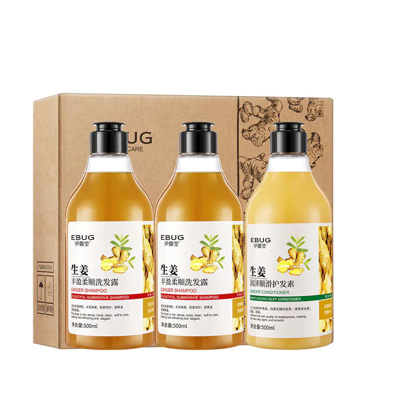 Ginger Shampoo 500ml and He Shou Wu Conditioner